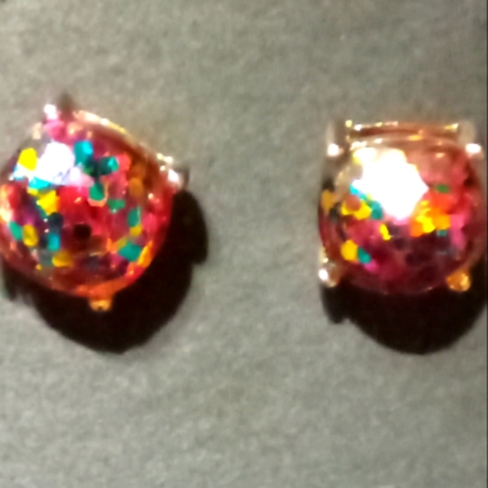 Glitter earrings